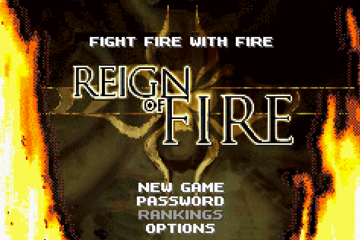 Reign of Fire Title Screen